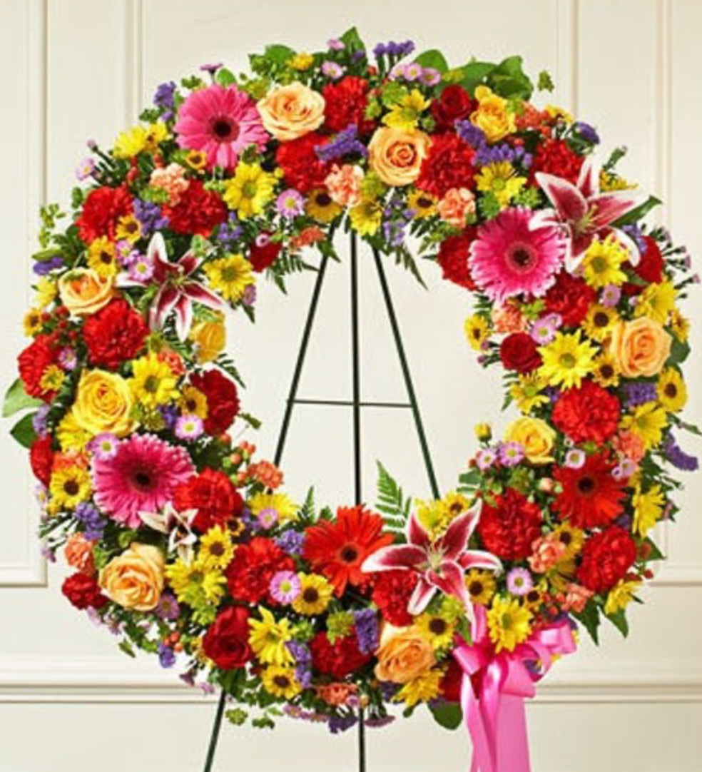 Garden of Memories Wreath