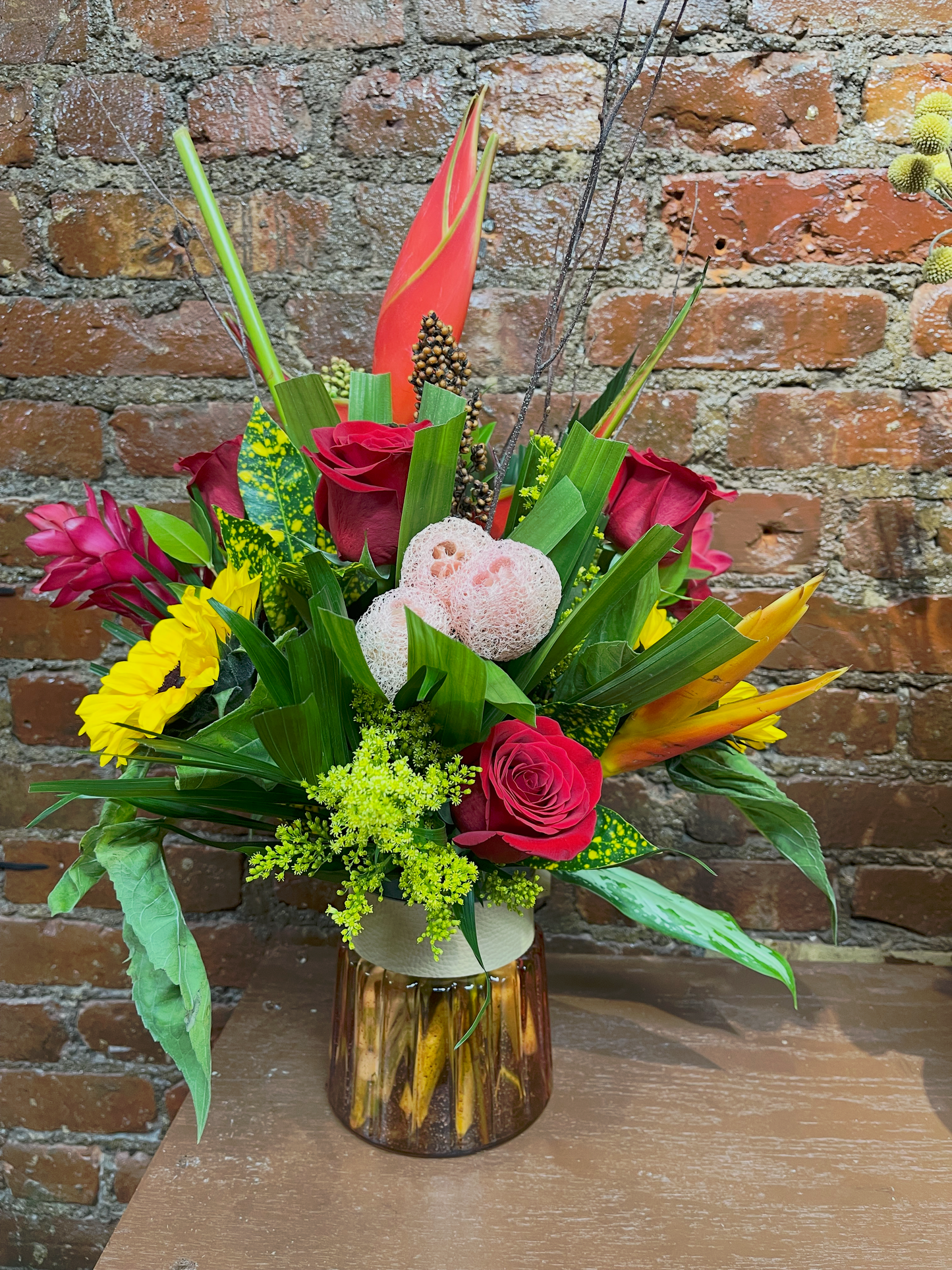 Tropical Sunset Arrangement