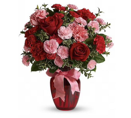 Sweetheart Blush & Crimson