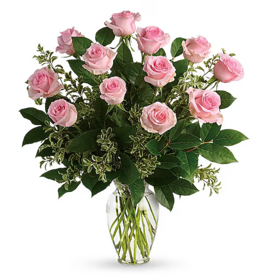 Soft Blush Rose Bouquet