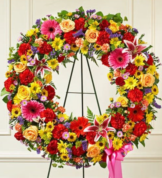 Garden of Memories Wreath