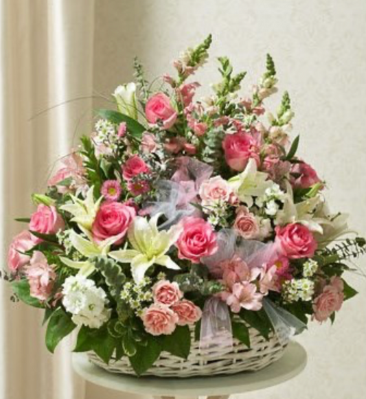 Pink Whisper Basket
