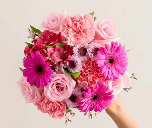 Blushing Petal Bridal Bouquet