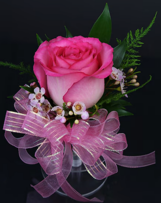 Pink Rose Elegance Corsage
