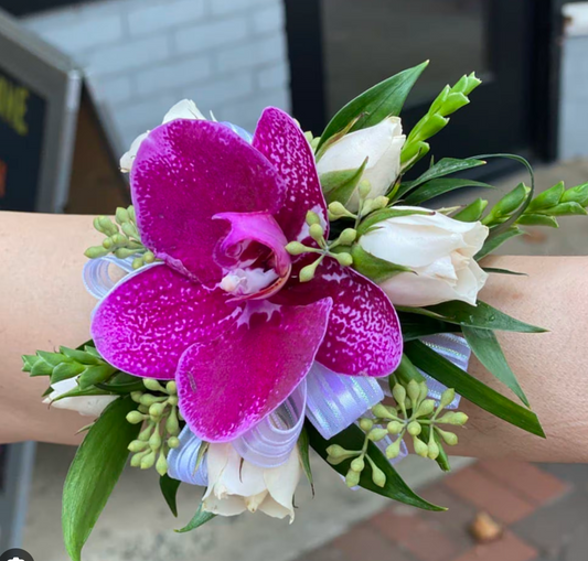 Orchid Garden Wrist Corsage