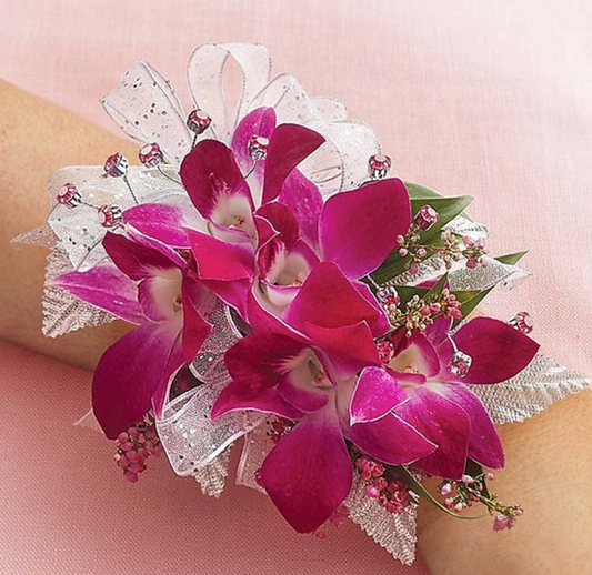 Orchid Luxe Wrist Corsage