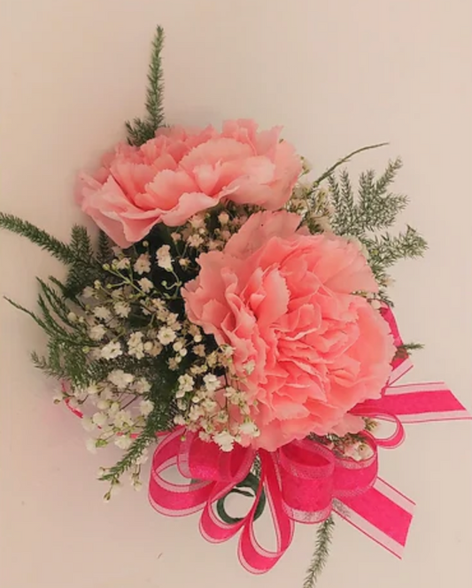 Blush Carnation Corsage