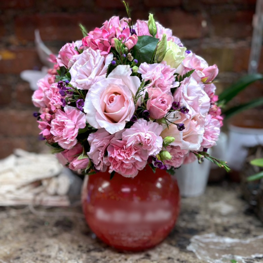 Blush & Buzz Bouquet